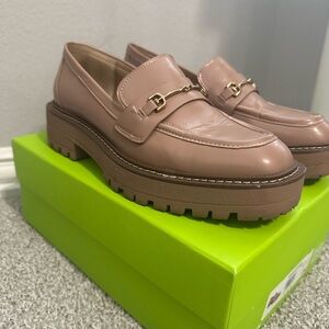 Sam Edelman Laurs Loafers in nude